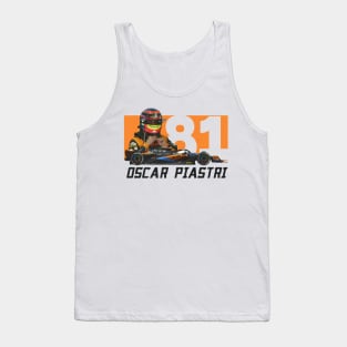 Oscar Piastri 81 Tank Top